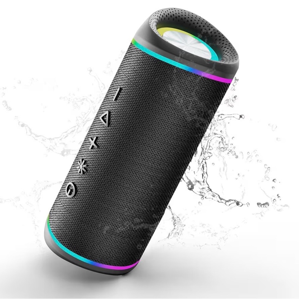 Bluetooth Speaker with HD Sound, Portable Wireless, IPX5 Waterproof, Up to 20H P